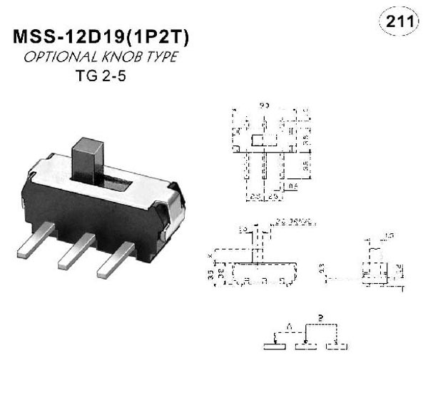 Nhà máy Sản xuất Công Tắc Trượt Mini